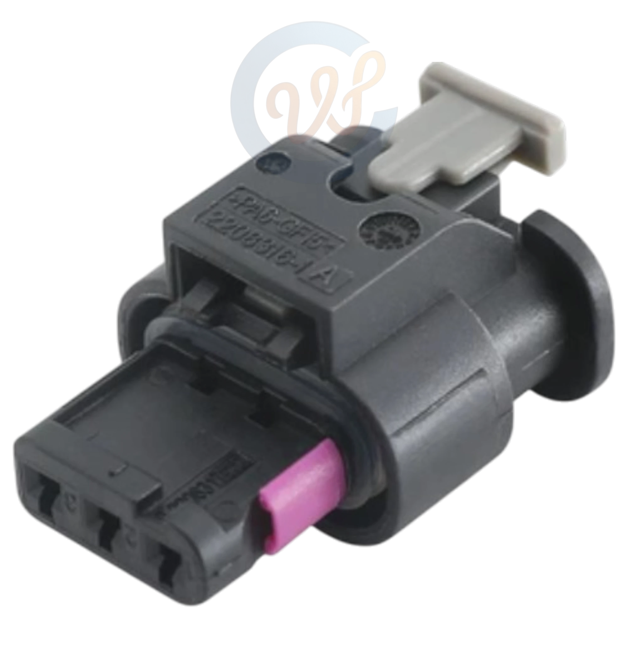 Giắc điện 3P - cảm biến trục khuỷu CKummins, cuộn dây đánh lửa Bosch, Range Rover Sport,cảm biến lùi, van ống xả Mercedes-Benz ,Audi