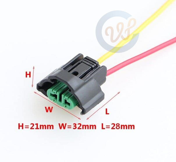 Giắc điện 2P - Đèn pha - Chế độ chiếu xa - Ảnh 3